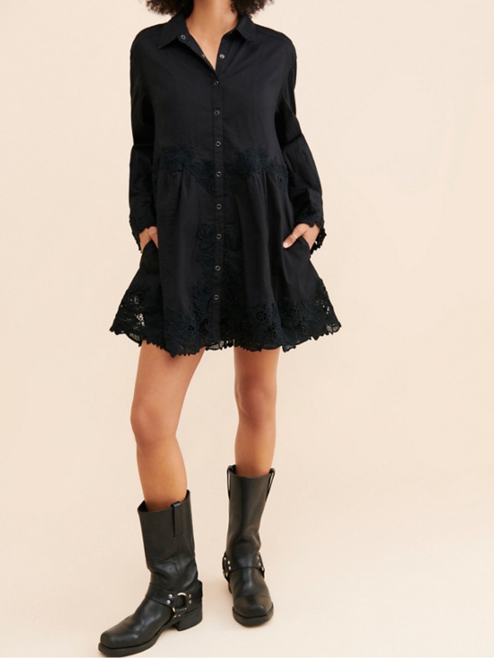 Free People Constance Mini Dress- Small